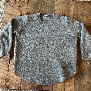 Stockholm Atelier & Other Stories Women's Large Gray Alpaca Wool Blend Sweater